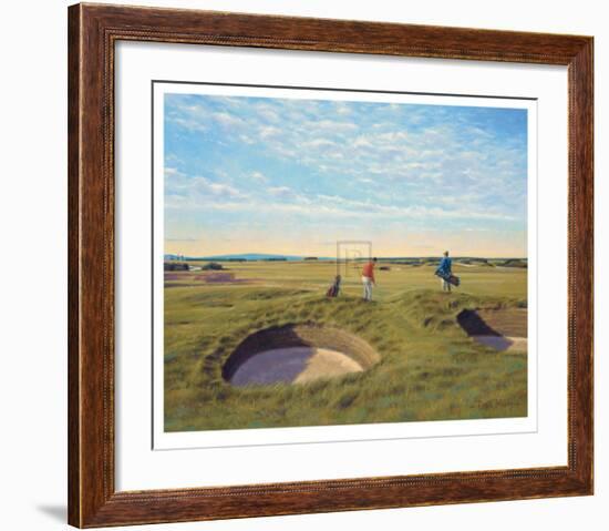 St. Andrews 10th - Bobby Jones-Peter Munro-Framed Collectable Print