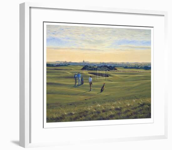 St. Andrews 12th - Heathery (In)-Peter Munro-Framed Collectable Print