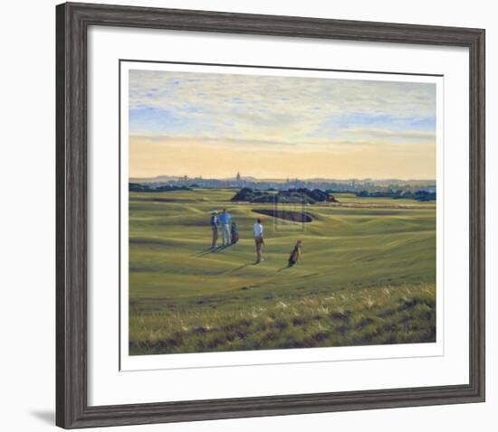 St. Andrews 12th - Heathery (In)-Peter Munro-Framed Collectable Print