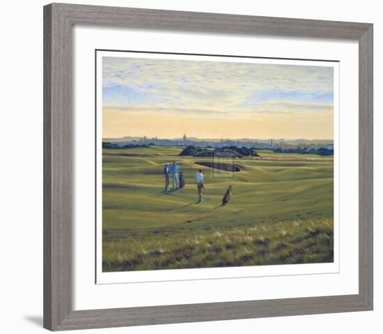 St. Andrews 12th - Heathery (In)-Peter Munro-Framed Collectable Print