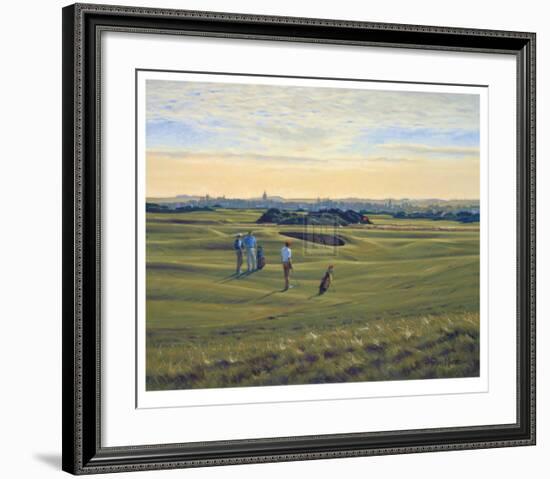 St. Andrews 12th - Heathery (In)-Peter Munro-Framed Collectable Print