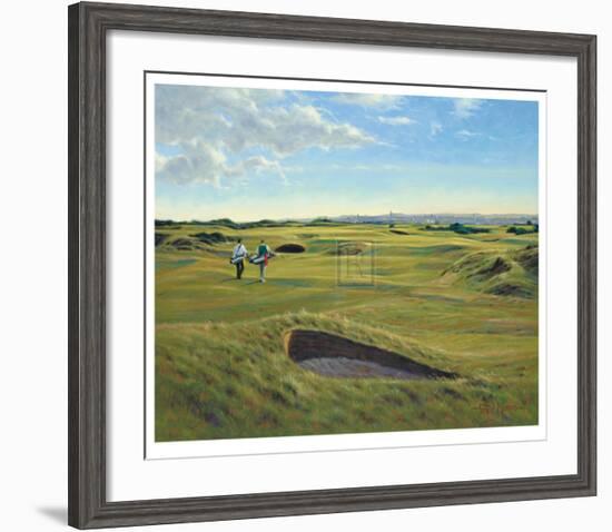 St. Andrews 13th - Hole O'Cross (In)-Peter Munro-Framed Limited Edition