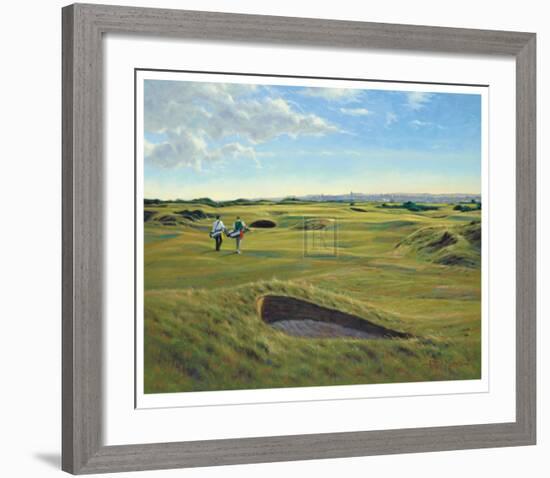 St. Andrews 13th - Hole O'Cross (In)-Peter Munro-Framed Limited Edition