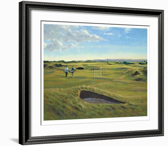 St. Andrews 13th - Hole O'Cross (In)-Peter Munro-Framed Limited Edition