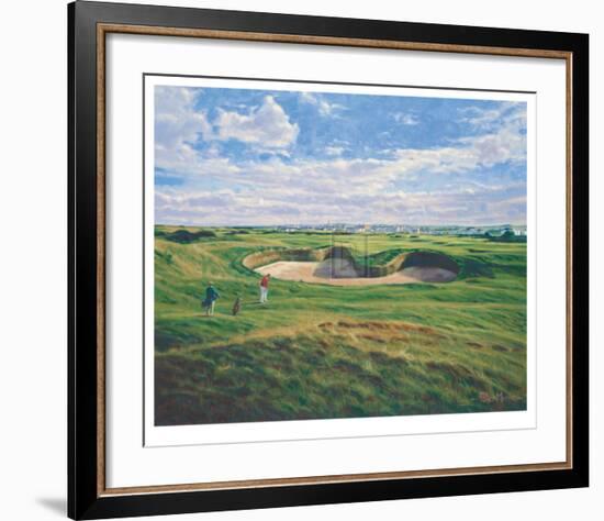 St. Andrews 14th - Long-Peter Munro-Framed Limited Edition