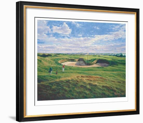 St. Andrews 14th - Long-Peter Munro-Framed Limited Edition