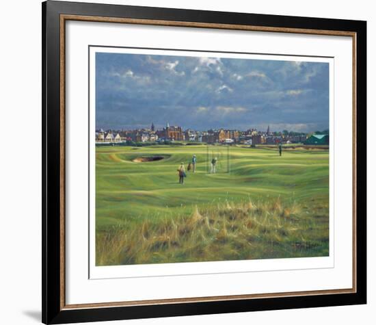 St. Andrews 16th - Corner Of The Dyke-Peter Munro-Framed Limited Edition