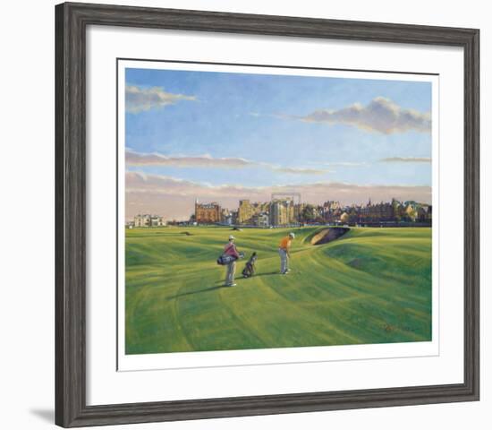 St. Andrews 17th - Road-Peter Munro-Framed Collectable Print