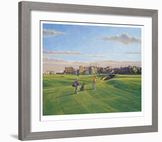 St. Andrews 17th - Road-Peter Munro-Framed Collectable Print