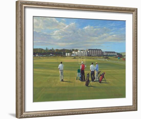 St. Andrews 1st - "Burn"-Peter Munro-Framed Limited Edition