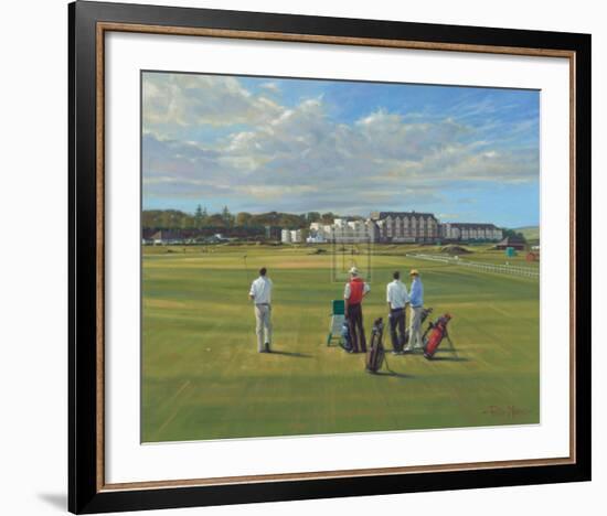 St. Andrews 1st - "Burn"-Peter Munro-Framed Limited Edition