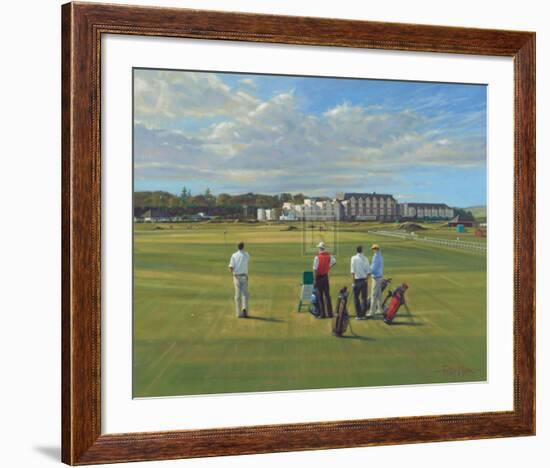 St. Andrews 1st - "Burn"-Peter Munro-Framed Limited Edition