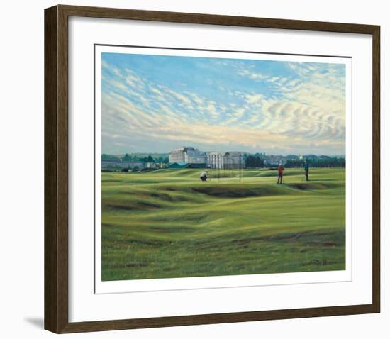 St. Andrews 3rd - Cartgate (Out)-Peter Munro-Framed Collectable Print