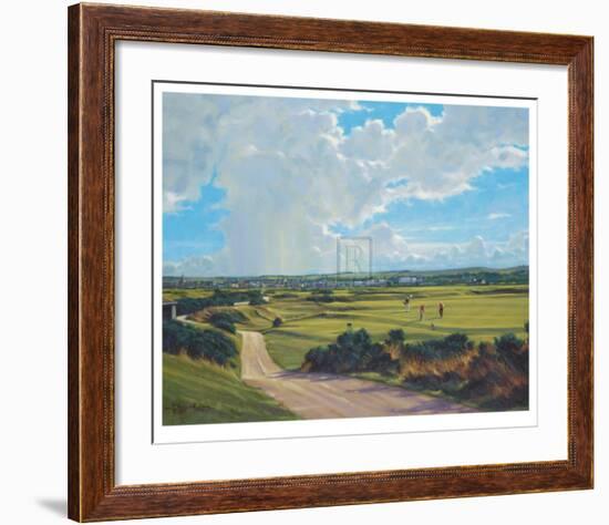 St. Andrews 5th - Hole O'cross (Out)-Peter Munro-Framed Limited Edition