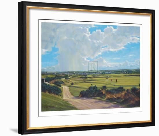 St. Andrews 5th - Hole O'cross (Out)-Peter Munro-Framed Limited Edition