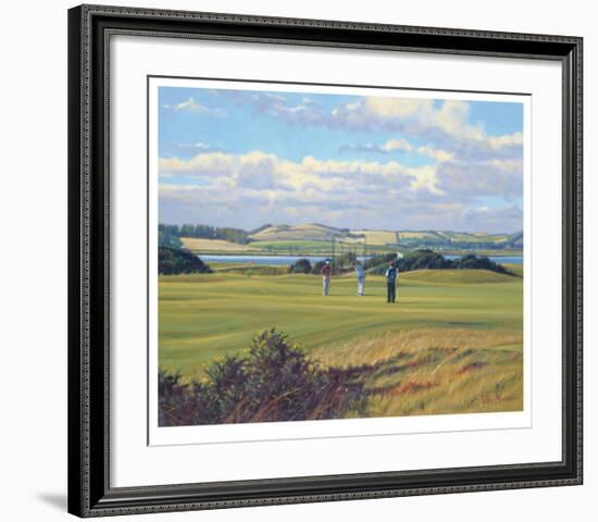 St. Andrews 6th - Heathery (Out)-Peter Munro-Framed Collectable Print