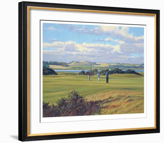 St. Andrews 6th - Heathery (Out)-Peter Munro-Framed Collectable Print