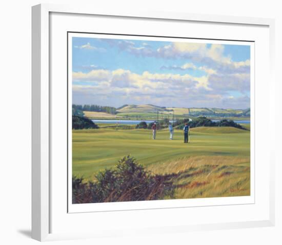 St. Andrews 6th - Heathery (Out)-Peter Munro-Framed Collectable Print