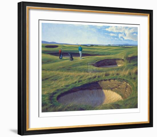 St. Andrews 7th - High (Out)-Peter Munro-Framed Limited Edition