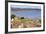 St. Andrews Castle and West Sands from St. Rules Tower at St. Andrews Cathedral-Mark Sunderland-Framed Photographic Print