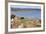 St. Andrews Castle and West Sands from St. Rules Tower at St. Andrews Cathedral-Mark Sunderland-Framed Photographic Print