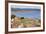 St. Andrews Castle and West Sands from St. Rules Tower at St. Andrews Cathedral-Mark Sunderland-Framed Photographic Print