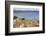 St. Andrews Castle and West Sands from St. Rules Tower at St. Andrews Cathedral-Mark Sunderland-Framed Photographic Print