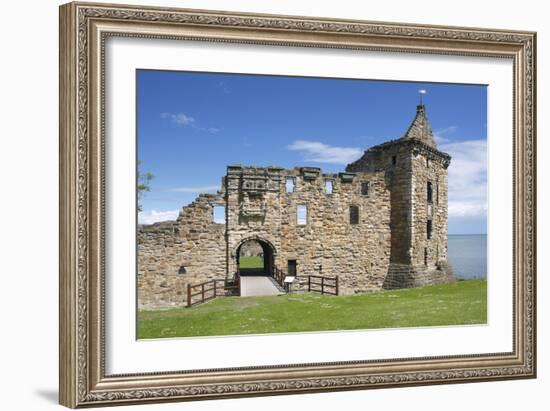 St Andrews Castle, Fife, Scotland, 2009-Peter Thompson-Framed Photographic Print