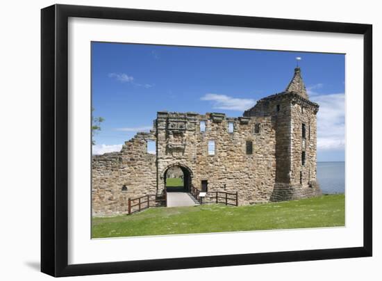 St Andrews Castle, Fife, Scotland, 2009-Peter Thompson-Framed Photographic Print