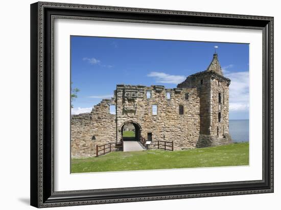 St Andrews Castle, Fife, Scotland, 2009-Peter Thompson-Framed Photographic Print