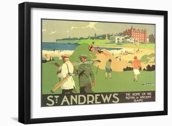 St. Andrews Golf Course-null-Framed Premium Giclee Print