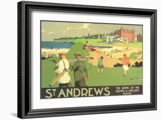 St. Andrews Golf Course-null-Framed Premium Giclee Print