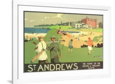 St. Andrews Golf Course' Art Print | Art.com