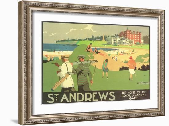 St. Andrews Golf Course--Framed Art Print