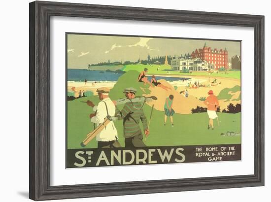 St. Andrews Golf Course--Framed Art Print