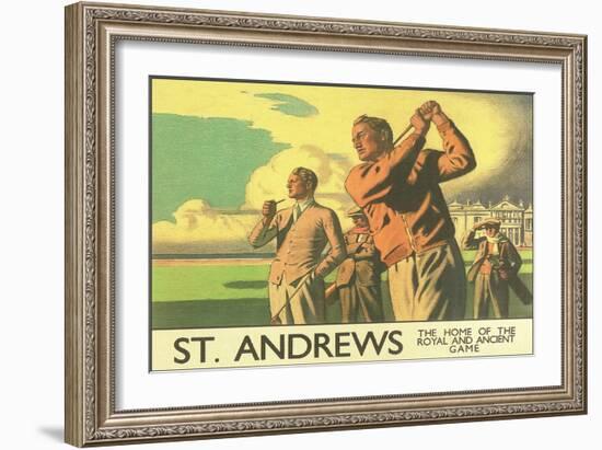 St. Andrews Golf Course-null-Framed Premium Giclee Print