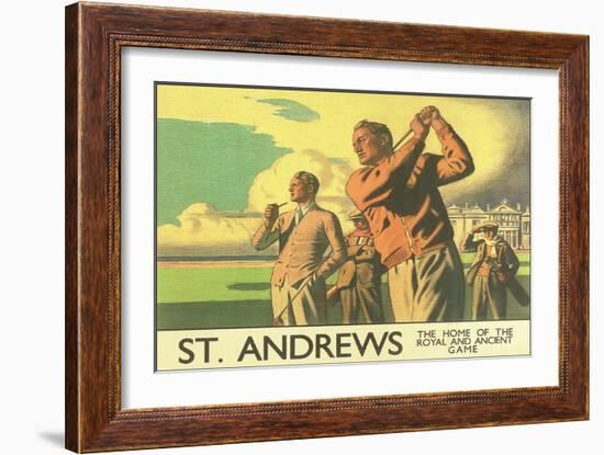 St. Andrews Golf Course-null-Framed Premium Giclee Print