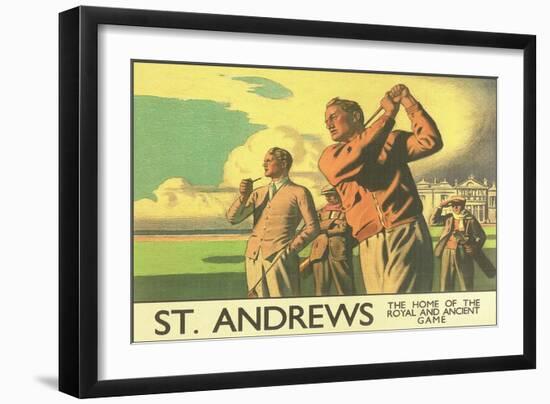 St. Andrews Golf Course-null-Framed Premium Giclee Print