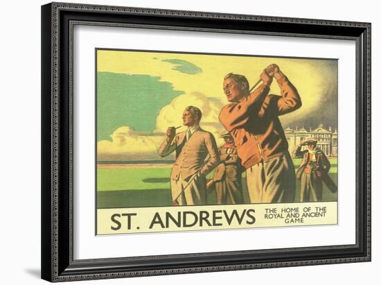 St. Andrews Golf Course-null-Framed Premium Giclee Print