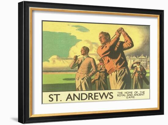 St. Andrews Golf Course-null-Framed Premium Giclee Print