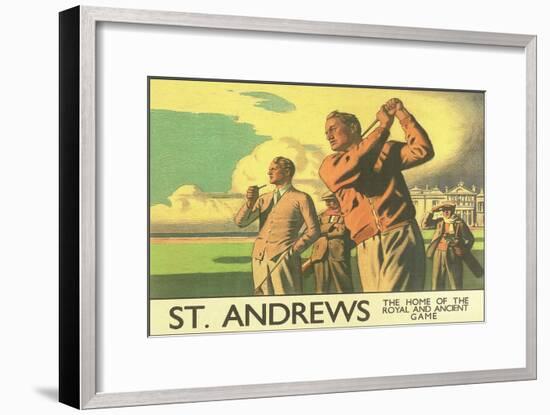 St. Andrews Golf Course-null-Framed Art Print