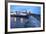 St. Andrews Harbour before Dawn, Fife, Scotland, United Kingdom, Europe-Mark-Framed Photographic Print