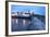 St. Andrews Harbour before Dawn, Fife, Scotland, United Kingdom, Europe-Mark-Framed Photographic Print