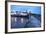 St. Andrews Harbour before Dawn, Fife, Scotland, United Kingdom, Europe-Mark-Framed Photographic Print