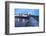 St. Andrews Harbour before Dawn, Fife, Scotland, United Kingdom, Europe-Mark-Framed Photographic Print