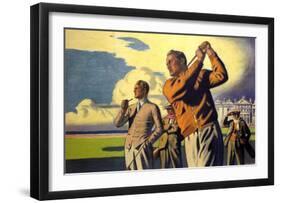 St. Andrews, LNER Poster, 1933-Arthur C Michael-Framed Giclee Print