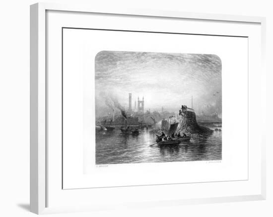 St Andrews, Scotland, 1870-S Bradshaw-Framed Giclee Print