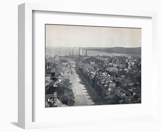 'St. Andrews - View of the Town from College Church Tower', 1895-Unknown-Framed Photographic Print