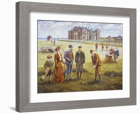 St Andrews-Lee Dubin-Framed Giclee Print