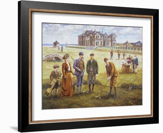 St Andrews-Lee Dubin-Framed Giclee Print